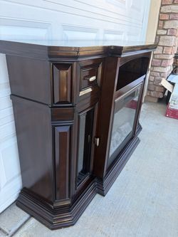 Electric Fireplace TV Stand Console