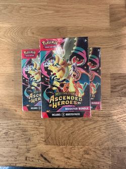 Pokemon ascended heroes booster bundle