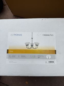 Thomas Lighting Tia Chandelier Painted Bronze 