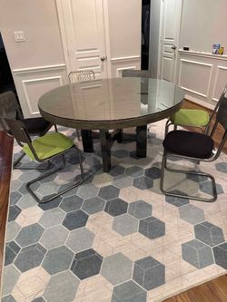 Modern 60” round table