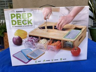 Prep Deck With Drawers