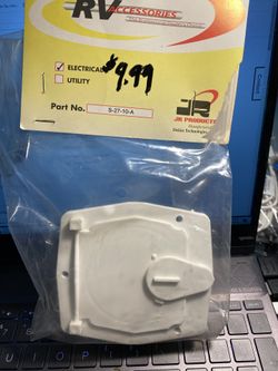 JR Products Square Electric Cable Hatch