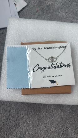 Beautiful Heart Graduation Necklace From Grandparents