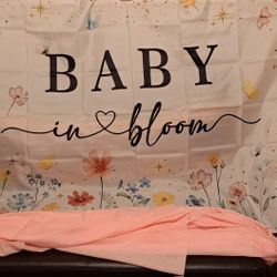 Baby In Bloom Banner 