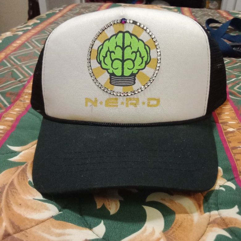 NERD Bape Pharrell Brain Trucker Hat for Sale in San Pedro, CA