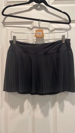 Black Pleated Mini Skirt Lululemon