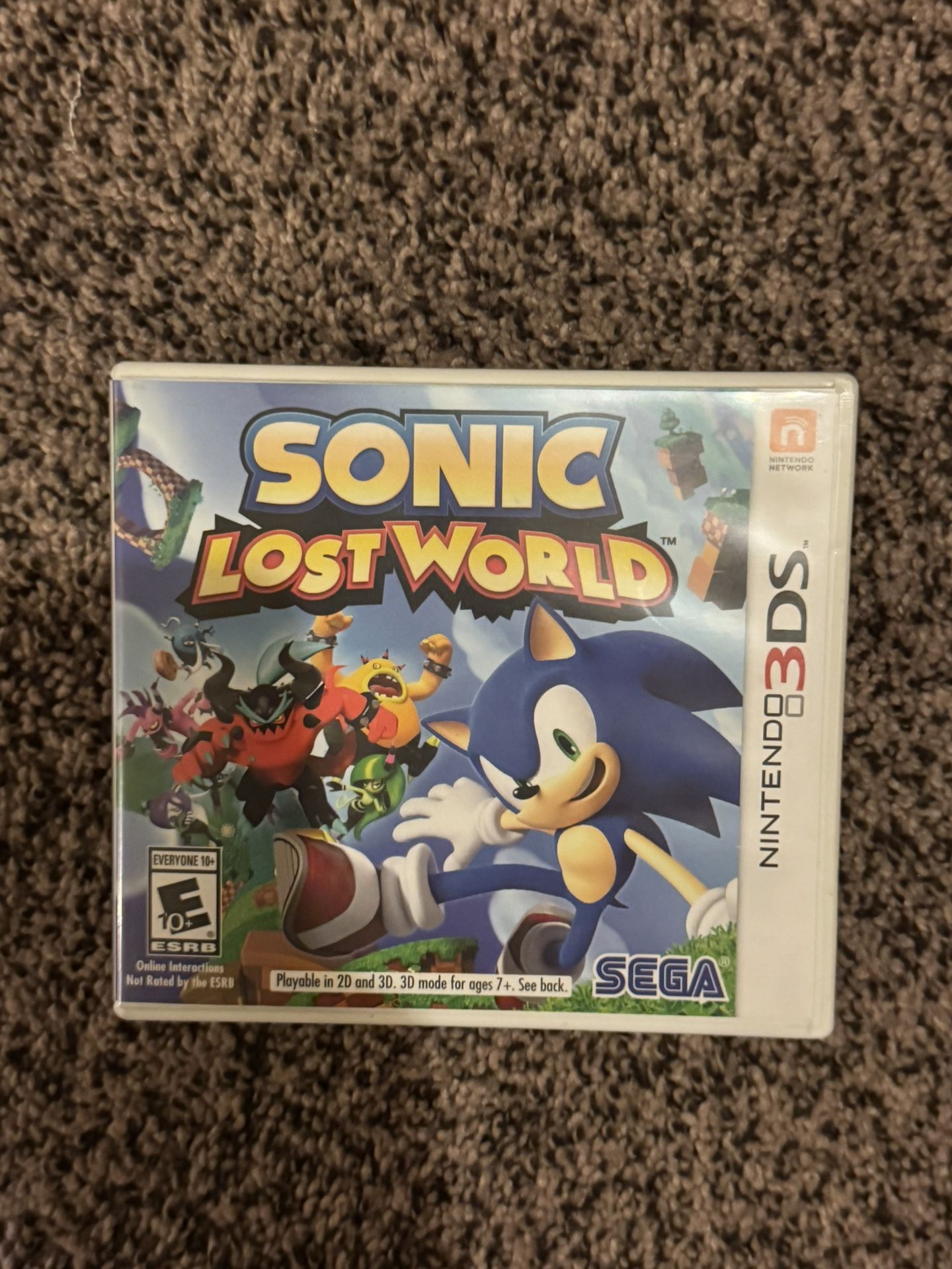 Sonic Lost World Nintendo 3ds