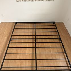 Cal King Bed frame Metal Low Profile