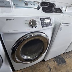 SAMSUNG FRONT LOAD DRYER. 