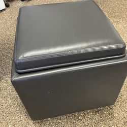 Storage ottoman. 