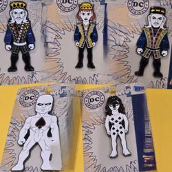 DC Comics COMPLETE SET Royal Flush Gang Enamel Metal Pin Combo Set