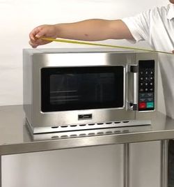 1.2 CU FT 1000w NSF midea Microwave Oven 110V 1034N1A