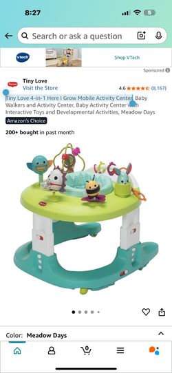 Tiny Love Walking Activity Center