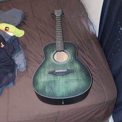 Winzz Acoustic Guitar (With One Snapped String)