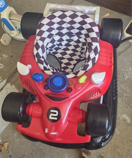 Racecar Baby Walker