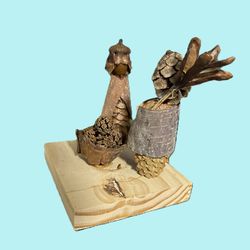 Hand made Wooden figures