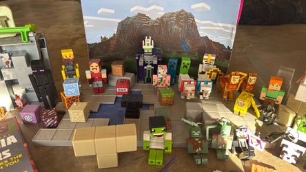 Minecraft! Toy Haul and Books