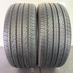 225 45 17  Hankook Mavis Traction Control   2 Used Tires 80% Life 