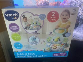 VTech Baby Toddle & Stroll Musical Elephant Walker