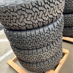 NEW (4) BF GOODRICH BAJA CHAMPION 37x12.50 17 ALL TERRAIN T/A KO2 37X12.5R17 TIRES