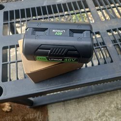 40v Battery 6.6ah