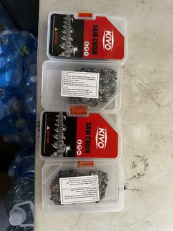New Kivo 12” Chainsaw Replacement. $12 Bucks Each. Pick Up Only. 