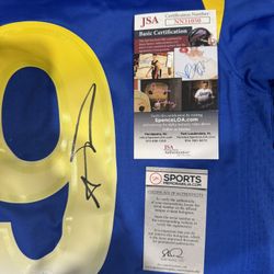 Super Bowl  Champion Aaron Donald 99 Signed Jersey