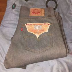 501 Levi's grey size 36 30