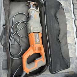 Ridgid Reciprocating Saw. 