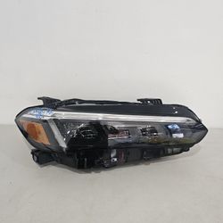 Honda Civic Sport Black Bezel 2022 2023 2024 2025 Right  Passenger Headlight