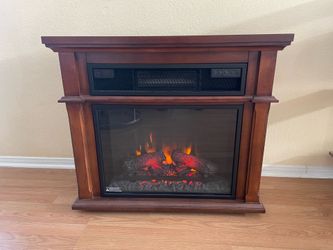 Wood Fire Place Electric