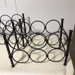 Two Metal Wine Racks
