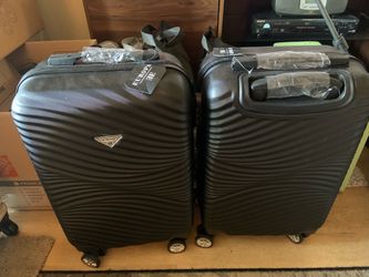 Black and white suitcases 20$ each