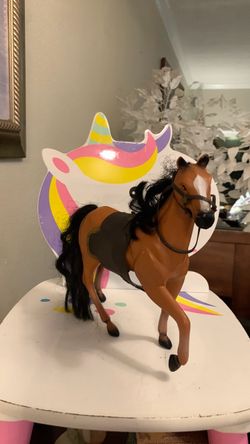 Vintage 1990 S Horse Toy 8”
