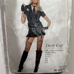 Leg Avenue Cop Costume Size M/L