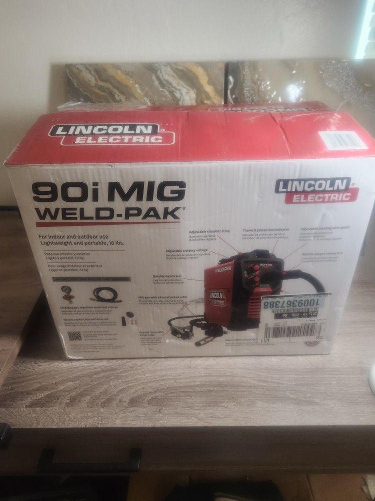 LINCOLN
ELECTRIC
901 MIG WELD-PAK