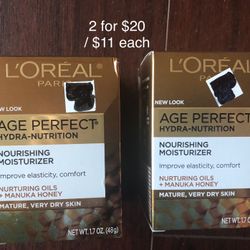 Loreal Age Perfect Hydra-Nutrition Cream Lotion 2 For $20 or $11 Each