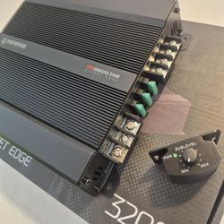 MEMPHIS 3200 WATTS MONOBLOCK 1 OHM STABLE BUILT IN CROSSOVER WITH BASS CONTROL CAR AMPLIFIER