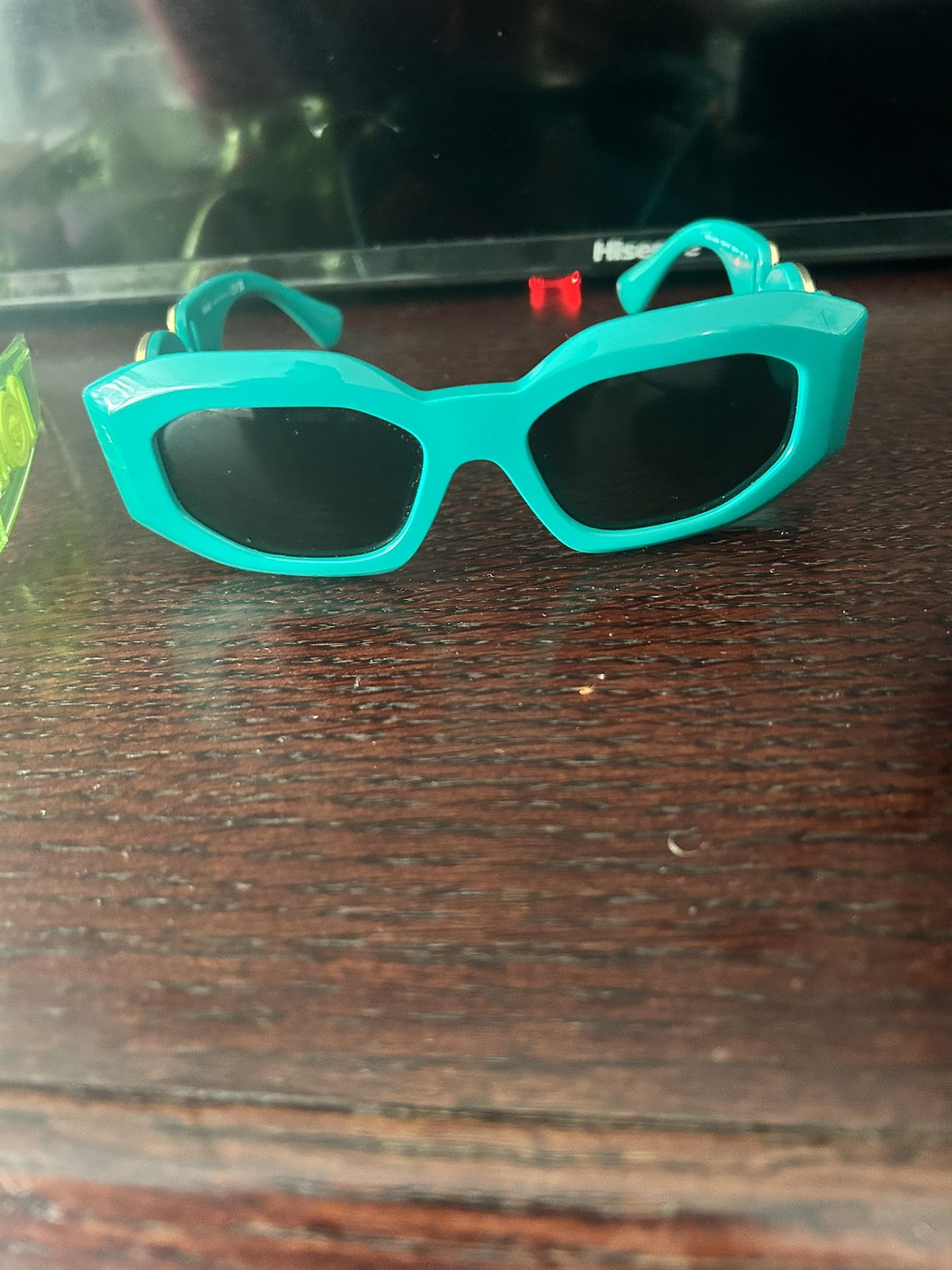 Turquoise Versace Shades For Women