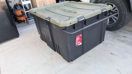 New! HUSKY 170 Gallon Rolling Storage Unit