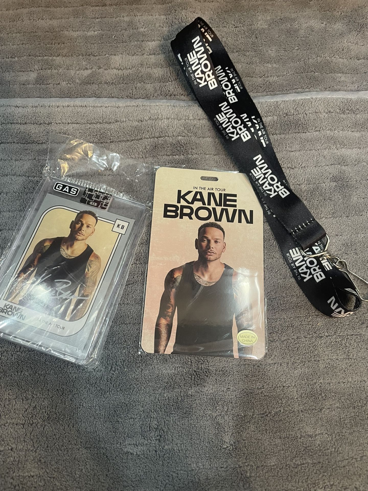 Kane Brown In The Air Tour Merch VIP Card W/Facsimile Autograph 2024 Sealed
