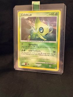 Celebi 7/123 – Mysterious Treasures Holo
