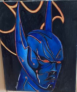 Batman Painting 16” X 20”