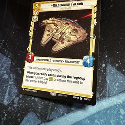 Star Wars Unlimited Millennium Falcon piece of Junk 