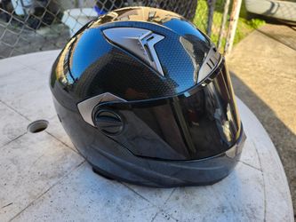 1 Storm Motorcycle Helmet Men Size Large