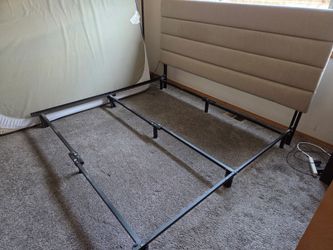 King bed frame and head board