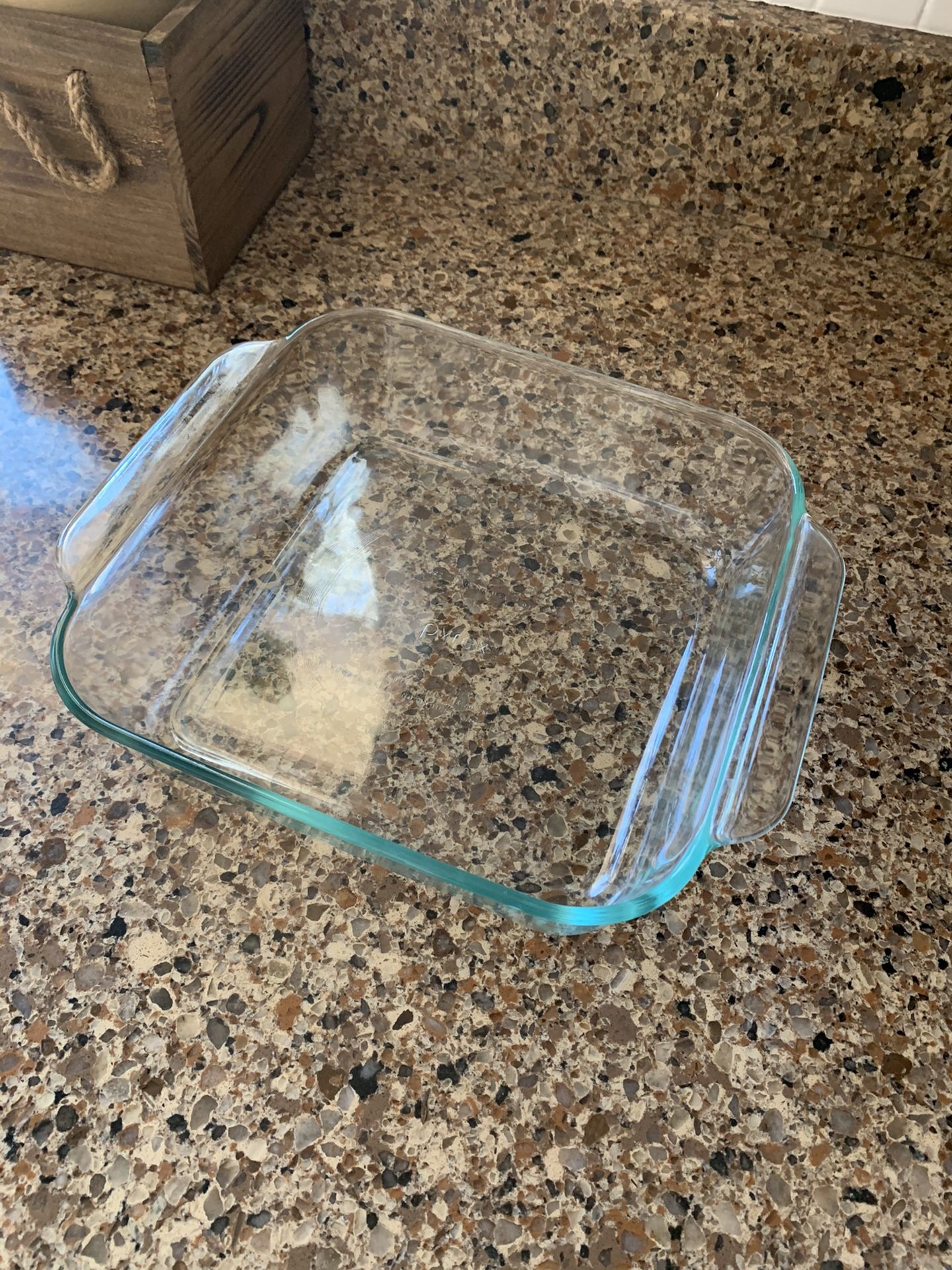 Square Pyrex dish