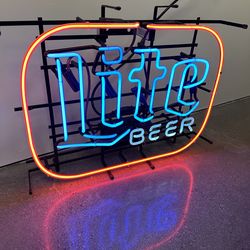 Miller Lite Neon Sign