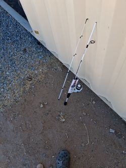 Abu Garcia 2 piece rod and reel