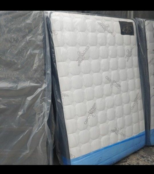 New 10" Mattress For Full Size Bed Orthopedic Bamboo Mattresses Only || Colchones Tamaño Matrimonial Ortopedicos Colchon Nuevo Para Cama